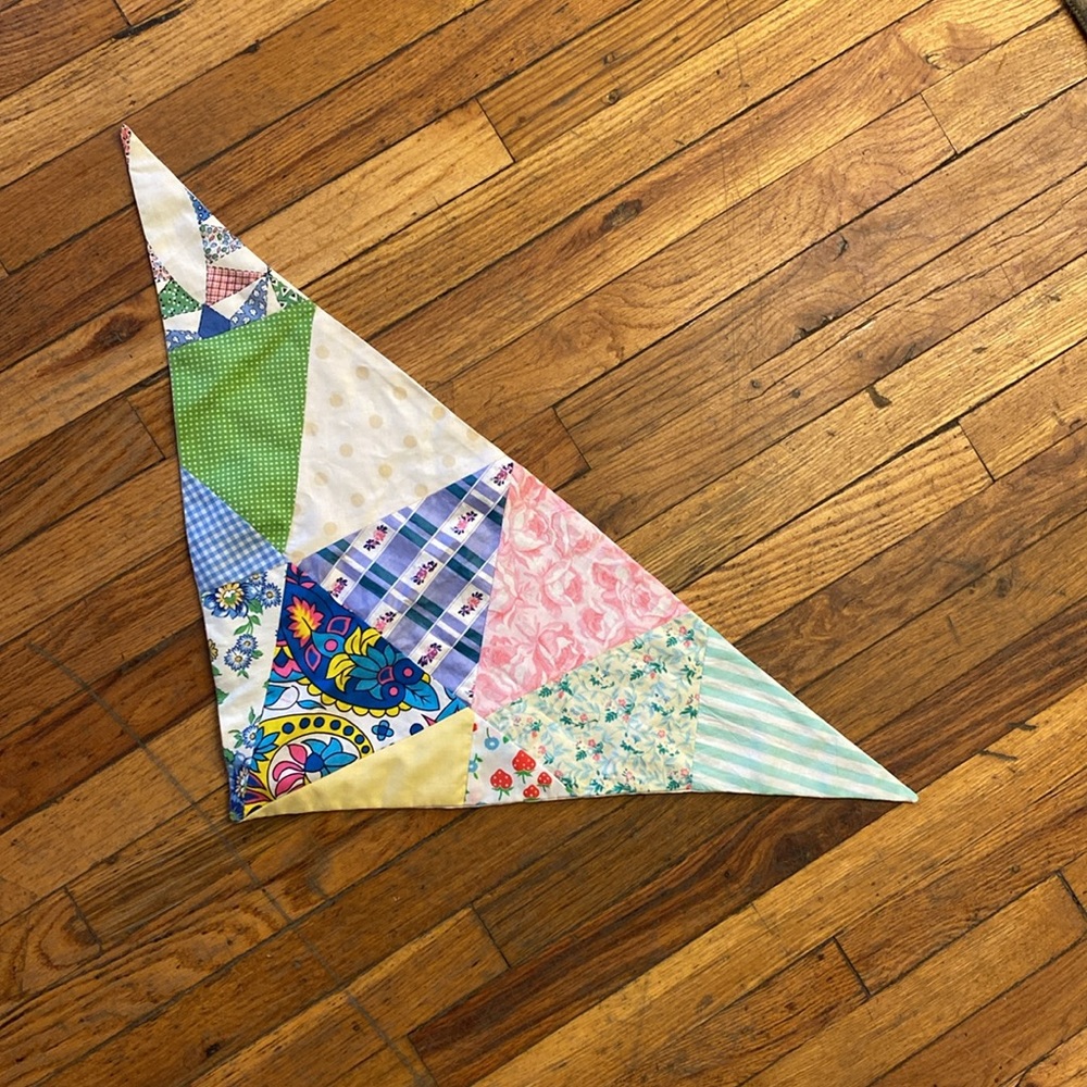 Handmade Patchwork Bandana / Kerchief / Scarf - Picture 5 of 5